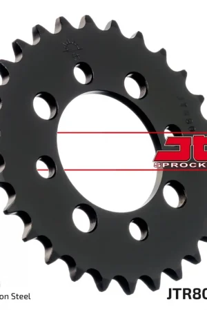 Aanbieding JT SPROCKETS - REAR STEEL 28T, 420 - Sprockets - Compatibel met Kawasaki Klx 110